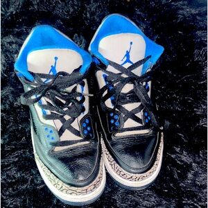Air Jordan Cement 3s Sport Blue